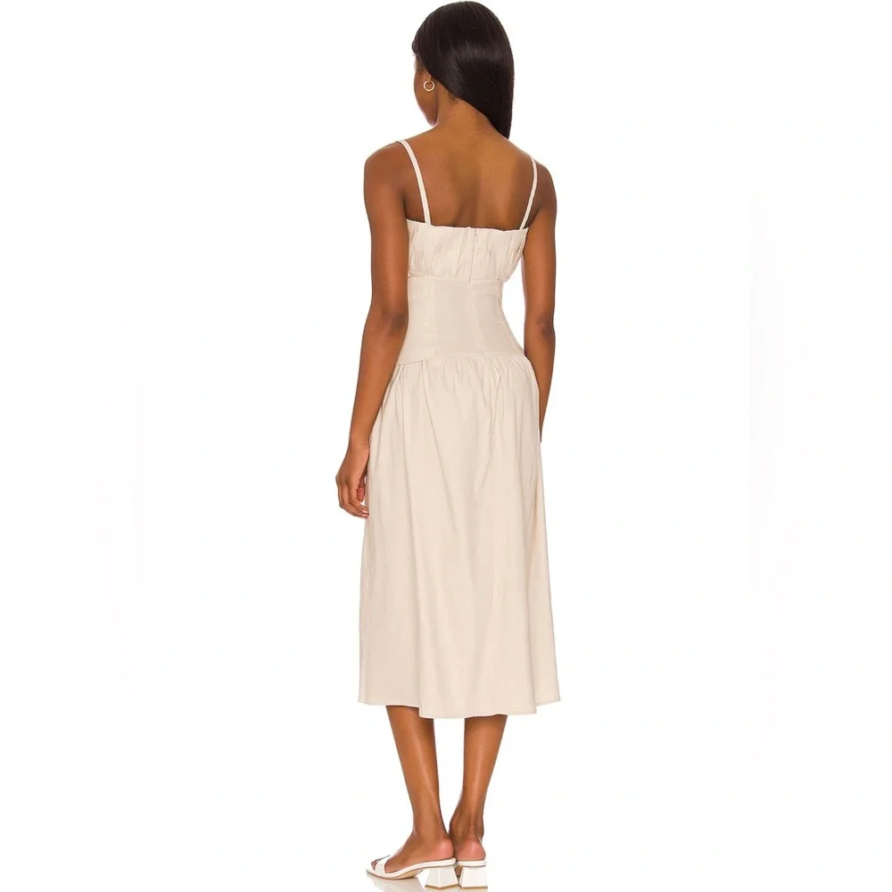 New Gianna Midi Dress Size S Revolve - Picture 4 of 8